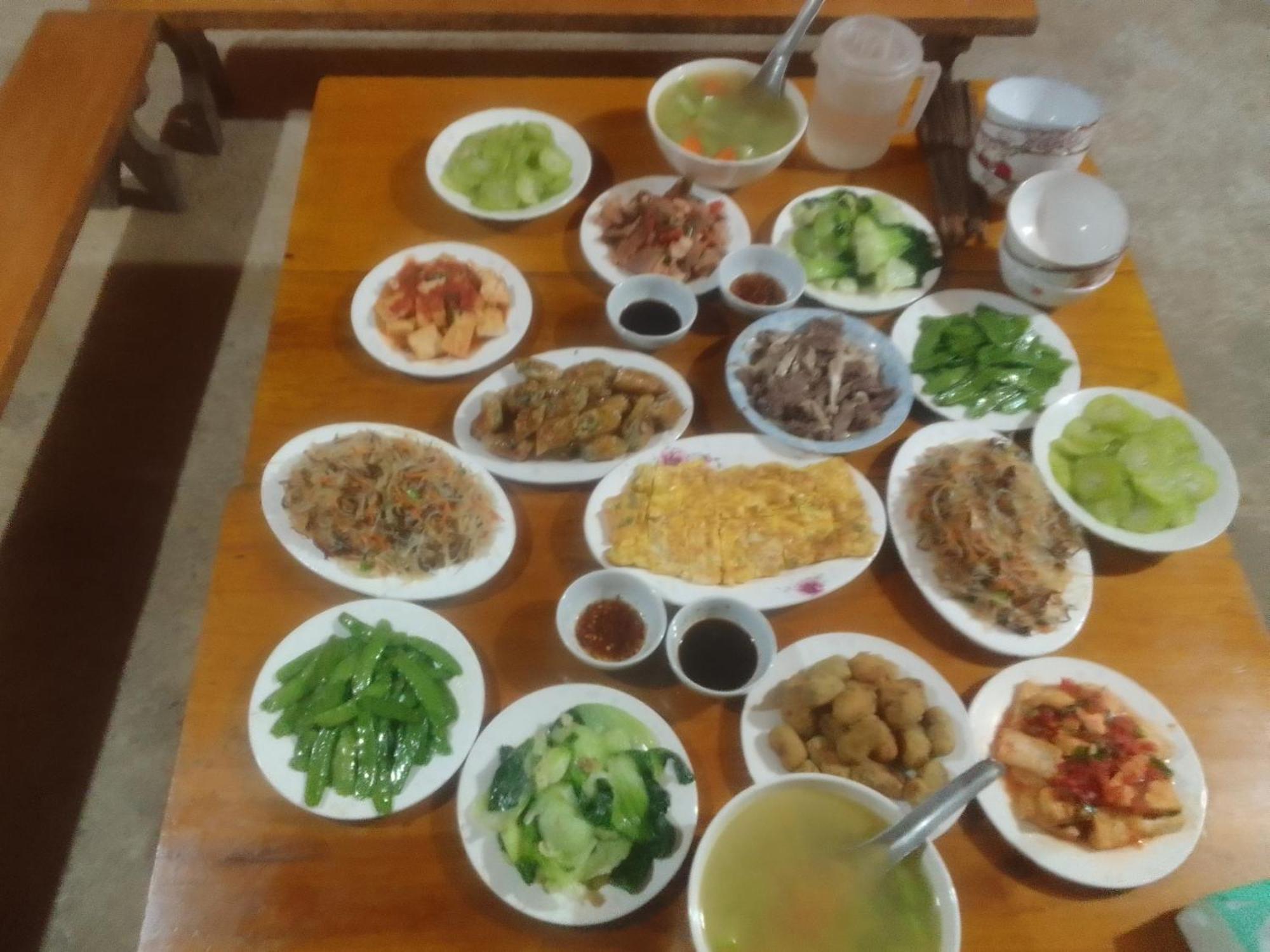 Hoang Nam Homestay Quan Ba Exterior foto